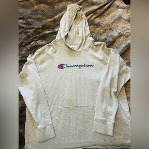 Champion Light Gray Cotton Apparel